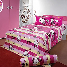 Bộ chăn ga gối chun Doraemon K15 028 1.6 x 2.0 m