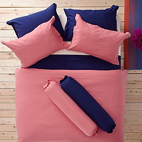 Bộ Drap 5 món cao cấp Lotus Impression Coral BS5-180-LI-SD19 (180x200cm)