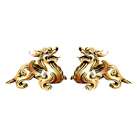 Mua Tượng Tỳ Hưu Đồng Thau Hồng Thắng (Dài 10cm)