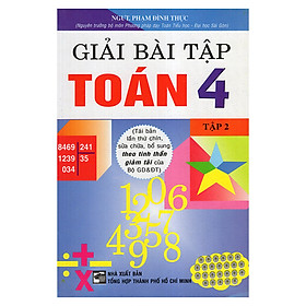 Download sách Giải Bài Tập Toán 4 (Tập 2)