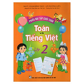 Nơi bán Phiếu Bài Tập Cuối Tuần Toán Và Tiếng Việt 2 - Giá Từ -1đ