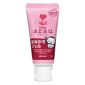 Gel Đánh Răng Cho Bé Arau Baby 35g