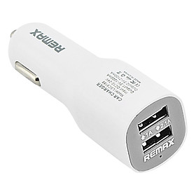 Mua Sạc Xe Hơi 2 Cổng USB Remax (Trắng) - Hàng chính hãng