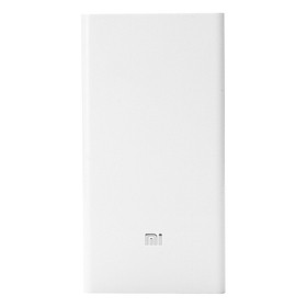 Pin Sạc Dự Phòng Xiaomi Mi Power Bank 20000 mAh (Trắng) - Hàng Chính Hãng