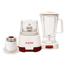 Mua Máy xay sinh tố đa năng SATO MX5555 1.5L (Màu đỏ trắng) - Hàng chính hãng
