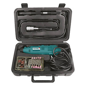 Mua Bộ Máy Mài Khuôn Mini Total TG501032 (130W) - Kèm Vali 100 Chi Tiết Đầu Mài Khoan Trạm Trổ