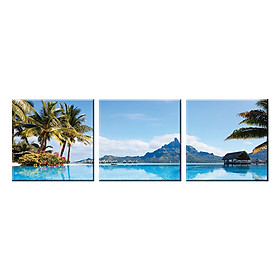Tranh trang trí tường thế giới tranh đẹp q16 - 51