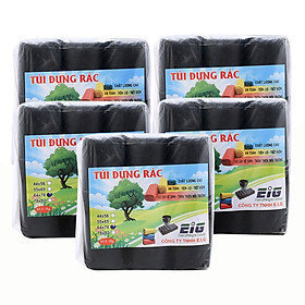 Mua Combo 5kg Túi Đựng Rác Không Lõi EIG 5-EIG-B 6478 Size Đại (64 x 78 cm) -  Đen
