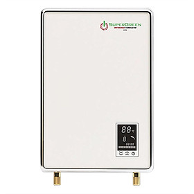 Mua Máy Nước Nóng Công Nghiệp SuperGreen IR-14K - Trắng - Hàng Chính Hãng + Tặng Sen Tăng Áp