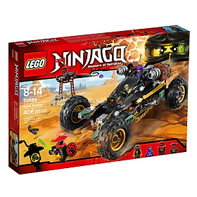 Mô Hình Lego Ninja Go - Cỗ Xe Đá 70589 (406 Mảnh Ghép)