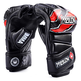 Găng Tay MMA Wolon Fighter MG-WL-RW - Đen