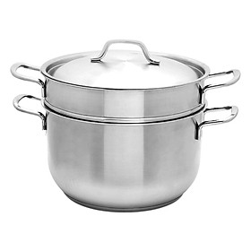 Mua Bộ Nồi Xửng Inox 1 Đáy Fivestar ST24-SRY (24cm) - Hàng Chính Hãng