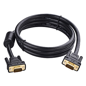 Mua Cáp VGA Male To Male Ugreen VG101 11634 (15m) - Đen - Hàng Chính Hãng