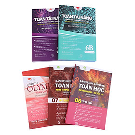 Combo 5 Quyển Sách Toán Song Ngữ Singapore (13 - 15 Tuổi)