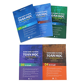 Bộ 5 Cuốn Sách Đánh Thức Tài Năng Toán Cấp 1 (7 - 13 Tuổi)