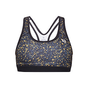 Áo Thể Thao Nữ Just Feel Free H6520 - Xám Phối Vàng