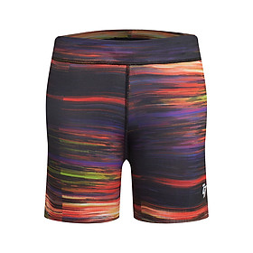 Quần Short Thể Thao Nữ Just Feel Free H7550 - Trắng Đen