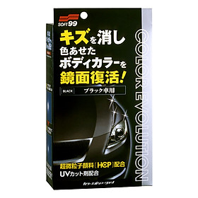 Phủ Bóng Làm Mờ Vết Xước Nhỏ Color Evolution Soft99 W-182 - Đen