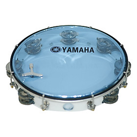 Hình ảnh Trống Lắc Tay - Lục Lạc Gõ Bo Tambourine Yamaha MT6-102B - Xanh