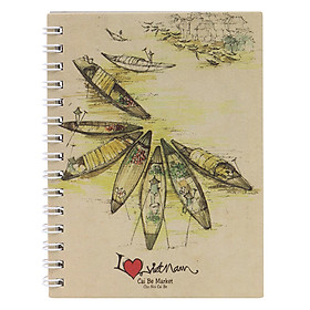 Sổ Tay Lò Xo Cai Be Market (60 Trang)