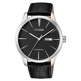 Đồng Hồ Citizen Nam Dây Da Máy Cơ-Automatic NH8350-08E - Mặt Trắng (40mm)
