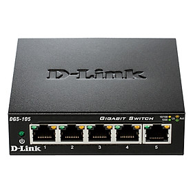 Bộ Chia Mạng Switch 5 Cổng 10/100/1000M D-Link DGS-105 - Hàng Chính Hãng