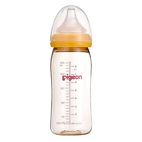 Bình Sữa Nhựa PPSU PLUS Pigeon (240ml)