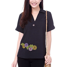 Áo Kiểu Thêu TH An Thủy TN631