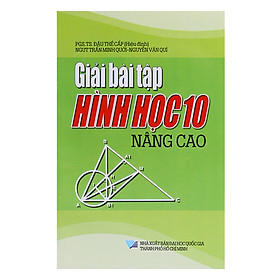 Download sách Giải Bài Tập Hình Học Lớp 10 Nâng Cao