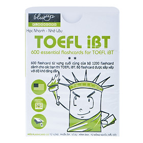 Nơi bán Hộp Blueup TOEFL iBT 600 Essential Flashcards For Toefl iBT - Phần 2 - Giá Từ -1đ