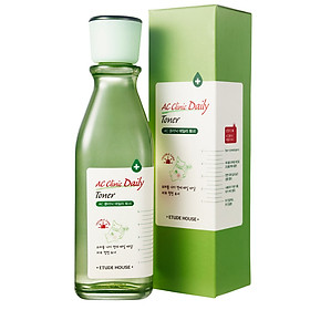 Nước Hoa Hồng Dành Cho Da Mụn Etude House Ac Clinic Daily Toner (150ml)