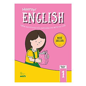 Hooray English - Tiếng Anh Vừa Học Vừa Chơi Dành Cho Bé Từ 4-6 Tuổi (Reader Books 1)