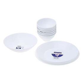 Bộ bàn ăn thủy tinh 9 món Luminarc Harena