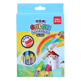 Bút Sáp Deli Yooco 18 Màu 6962