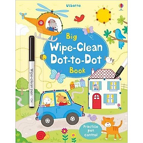 Download sách Usborne Big Wipe Clean Dot-to-Dot Book