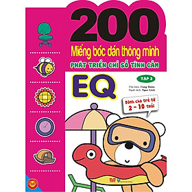 Download sách 200 Miếng Bóc Dán Thông Minh Phát Triển Chỉ Số Tình Cảm EQ - Tập 2 (Dành Cho Trẻ 2-10 Tuổi)