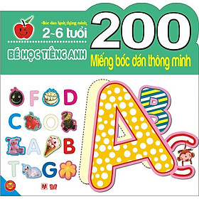 Download sách 200 Miếng Bóc Dán Thông Minh - Bé Học Tiếng Anh (2-6 Tuổi)