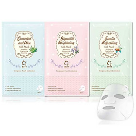 Combo 3 Mặt Nạ Lụa BUTYBUTY USA Trẻ Đẹp Rạng Ngời