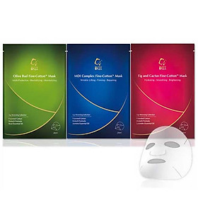 Combo 3 Mặt Nạ Fine-Cotton BUTYBUTY Dòng Tái Tạo Thanh Xuân