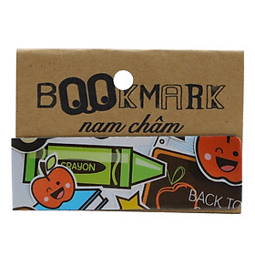 Bookmark Nam Châm Kính Vạn Hoa - Bút Chì Crayon