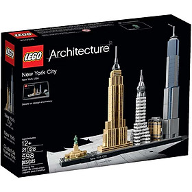 Hình ảnh Mô Hình LEGO Architecture - Thành Phố Newyork 21028 (598 Mảnh Ghép)
