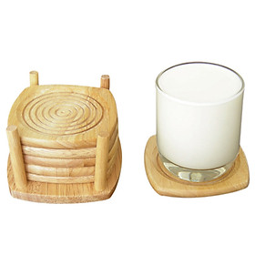 Mua Bộ Lót Ly 6 Cái Gỗ Đức Thành – 21171 - Hàng Chính Hãng