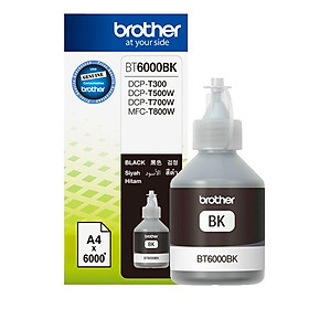 Hình ảnh Brother BT6000BK Ink Cho DCP-T300/T700W/MFC-T800W (Đen) - Hàng Chính Hãng