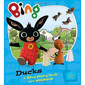 [Download Sách] Ducks : A Bing story book with stickers ! (Bing Series Book #1)