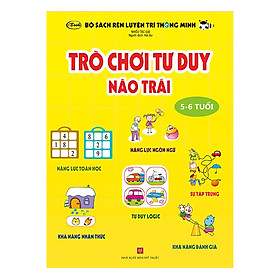 Trò Chơi Tư Duy - Não Trái (Dành Cho Trẻ 5-6 Tuổi)