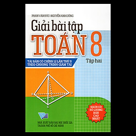 Giải Bài Tập Toán Lớp 8 (Tập 2)