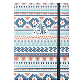 Sổ Tay Kẻ Ngang Crabit Notebuck Pattern Lover 1551a (20.8 x 14.5 cm)