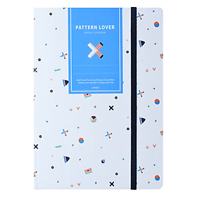 Sổ Tay Crabit Notebuck Pattern Lover – Dotgrid 1552b (20.8 x 14.5 cm)