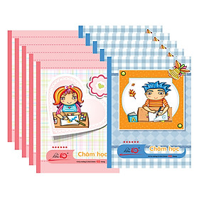 Lốc 10 Cuốn Tập 4 Ô Ly Vuông Điểm 10 Thiên Long NB68 (48 Trang)