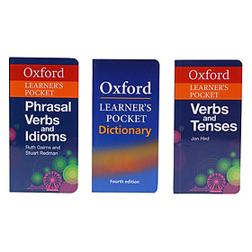 Nơi bán Oxford Learner\'s Pocket - Set Of 3 Books: Dictionary, Verbs And Tenses, Phrasal Verbs And Idioms - Giá Từ -1đ